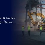 Lowbed taşımacılık ile ağır iş makinesi yükleme operasyonu - Vellamo Lojistik.